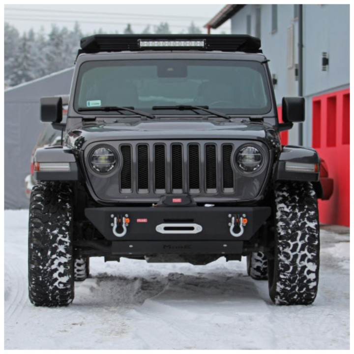 Off-Road Bullbar, MorE 4x4, Jeep Gladiator / Wrangler 2018 - Present - EDK.ro