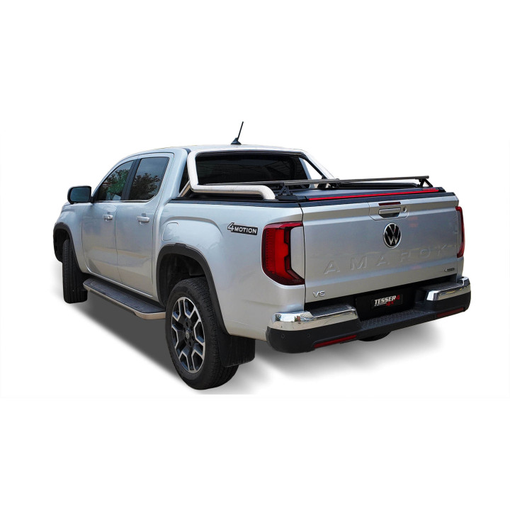 Spring Assisted Roll Top Tonneau Bed Cover, Tessera 4x4 Roll+, Volkswagen Amarok Panamericana 2023 - Present - EDK.ro