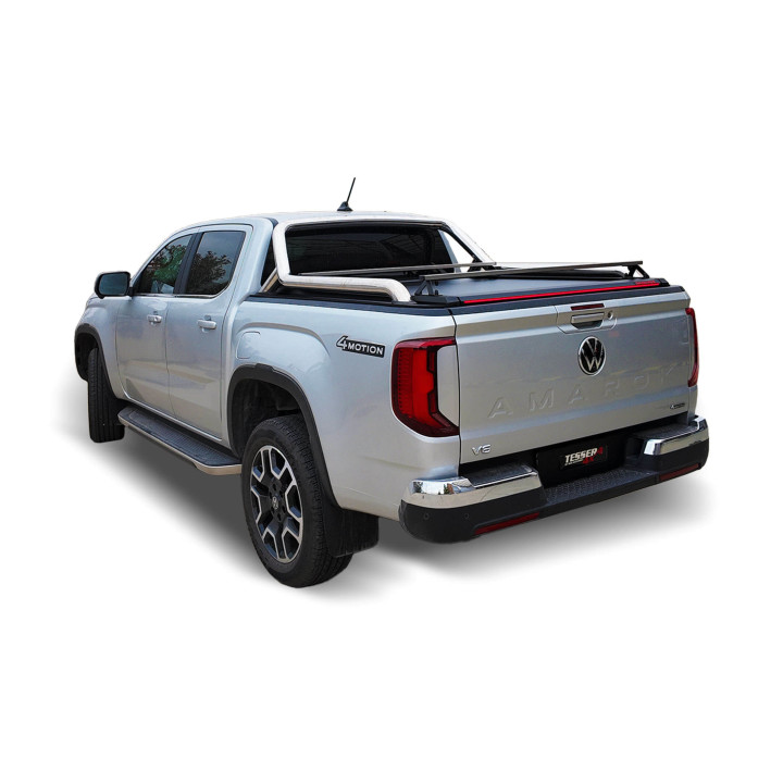 Spring Assisted Roll Top Tonneau Bed Cover, Tessera 4x4 Roll+, Volkswagen Amarok Panamericana 2023 - Present - EDK.ro