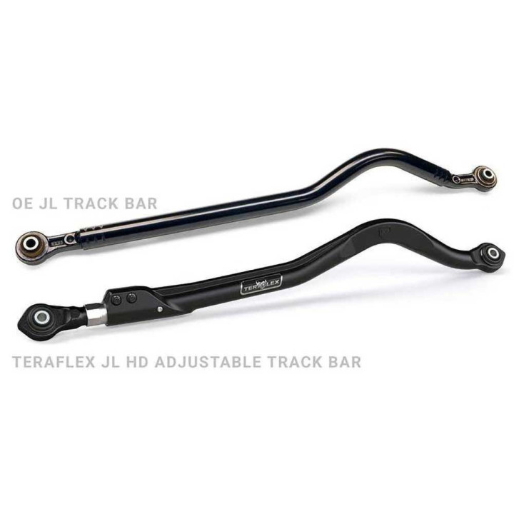 Front HD Adjustable Track Bar, TeraFlex Lift 0-6 Inch, Jeep Gladiator 2020 - Present, Jeep Wrangler 2018 - Present - EDK.ro