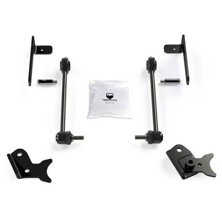 Front Quick Disconnect Sway Bar Links Kit, TeraFlex Lift 0-4.5 Inch, Jeep Gladiator / Wrangler 2018 - Present - EDK.ro