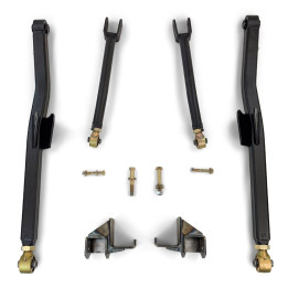 Front Adjustable Long Control Arm Kit, Clayton Off Road Premium Lift 0-6 Inch, Jeep Gladiator 2020 - Present, Jeep Wrangler 2018