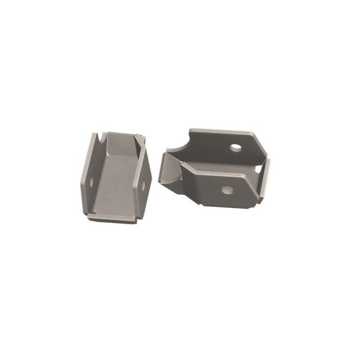Front Lower Control Arm Axle Brackets, Barnes 4WD 1/4 Inch steel, Jeep Gladiator 2020 - Present, Jeep Wrangler 2018 - Present - 