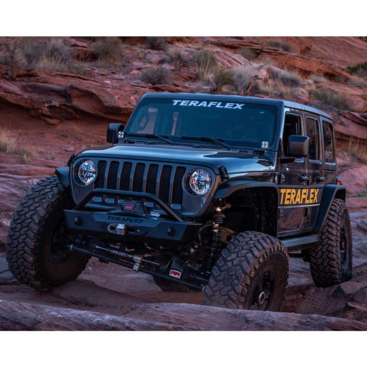 Kit Suport Ax Bară de Direcție Față, TeraFlex Lift 2.5-3.5 Inch, Jeep Gladiator 2020 - Prezent, Jeep Wrangler 2018 - Prezent - E