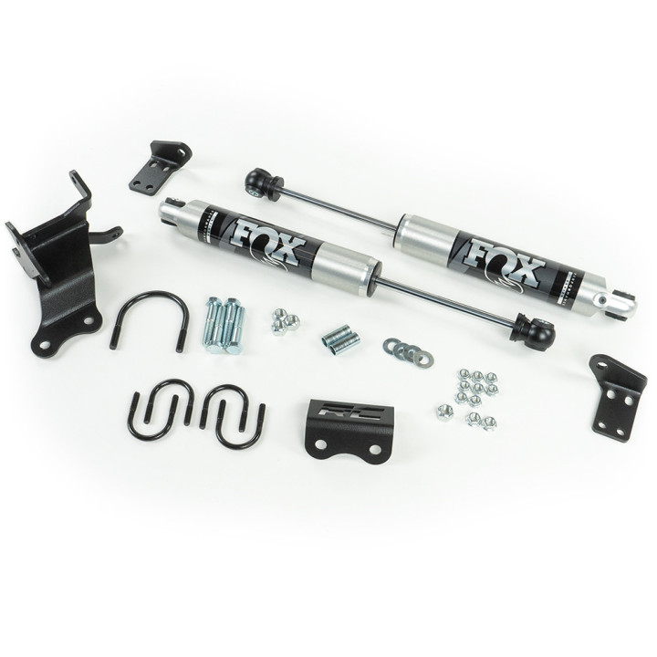 Dual Steering Stabilizer, FOX Factory Performance 2.0 IFP, Jeep Gladiator 2020 - Present, Jeep Wrangler 2018 - Present - EDK.ro