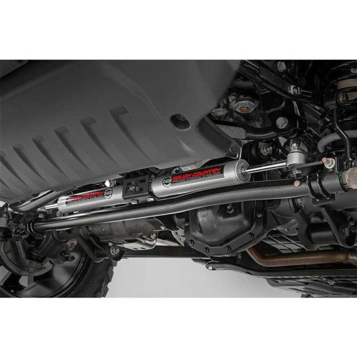 Dual Steering Stabilizer, Rough Country N3 Premium Lift 2.5-8 Inch, Jeep Gladiator 2020 - Present, Jeep Wrangler 2018 - Present 