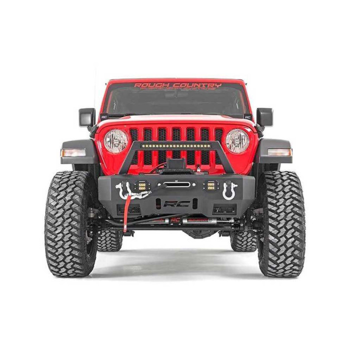 Dual Steering Stabilizer, Rough Country N3 Premium Lift 2.5-8 Inch, Jeep Gladiator 2020 - Present, Jeep Wrangler 2018 - Present 