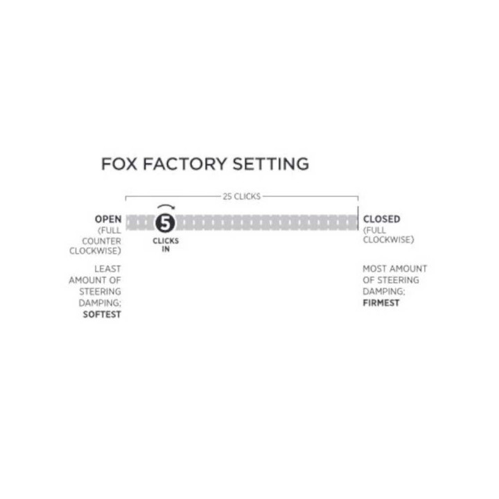Steering Stabilizer, FOX Factory Race 2.0 IFP Reservoir adjustable ATS, Jeep Gladiator 2020 - Present, Jeep Wrangler 2018 - Pres