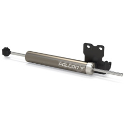 Steering Stabilizer for Stock Tie Rod, TeraFlex Falcon NEXUS EF 1.1, Jeep Gladiator 2020 - Present, Jeep Wrangler 2018 - Present