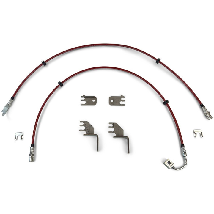 Kit Conducte Frână Față HD 36 Inch, Clayton Off Road two piston caliper Lift 0-5 Inch, Jeep Gladiator 2020 - Prezent, Jeep Wrang