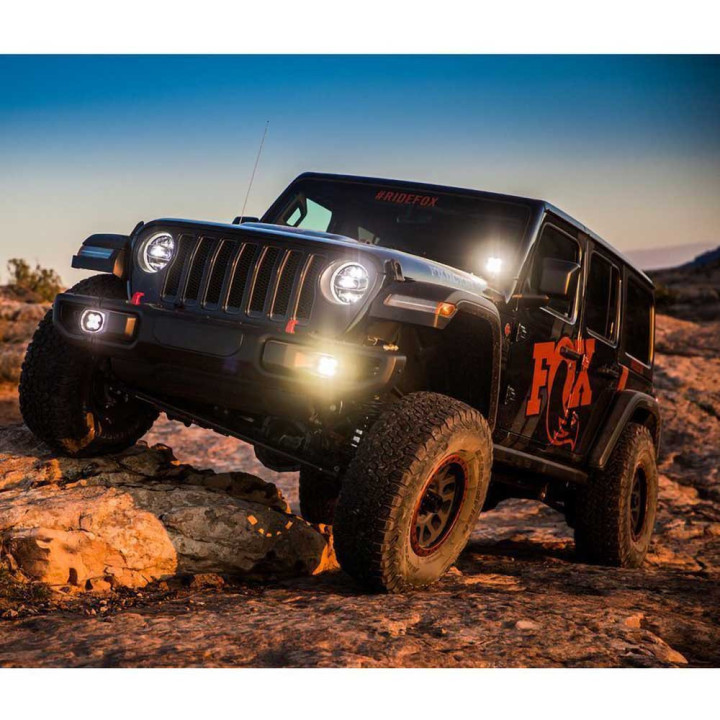 Amortizor Față Nitro, FOX Factory Performance 2.0 IFP Lift 3.5-4 Inch, Jeep Gladiator 2020 - Prezent, Jeep Wrangler 2018 - Preze