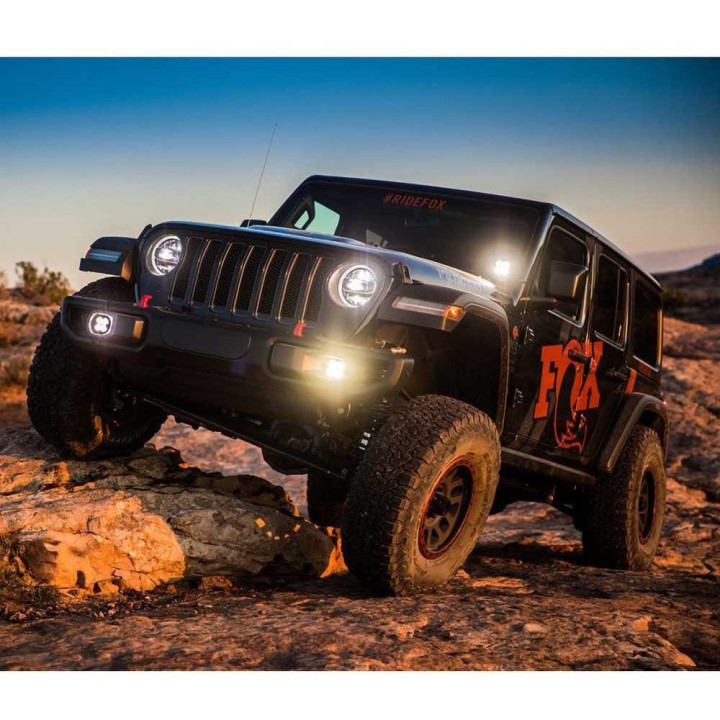 Amortizor Față Nitro, FOX Factory Performance Elite 2.5 Rezervor Reglabil DSC Lift 4.5-6 Inch, Jeep Gladiator 2020 - Prezent, Je