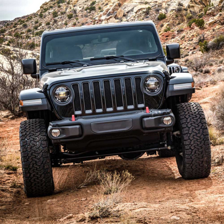 Front Spacer Load Level Kit, TeraFlex 1 Inch, Jeep Gladiator 2020 - Present, Jeep Wrangler 2018 - Present - EDK.ro