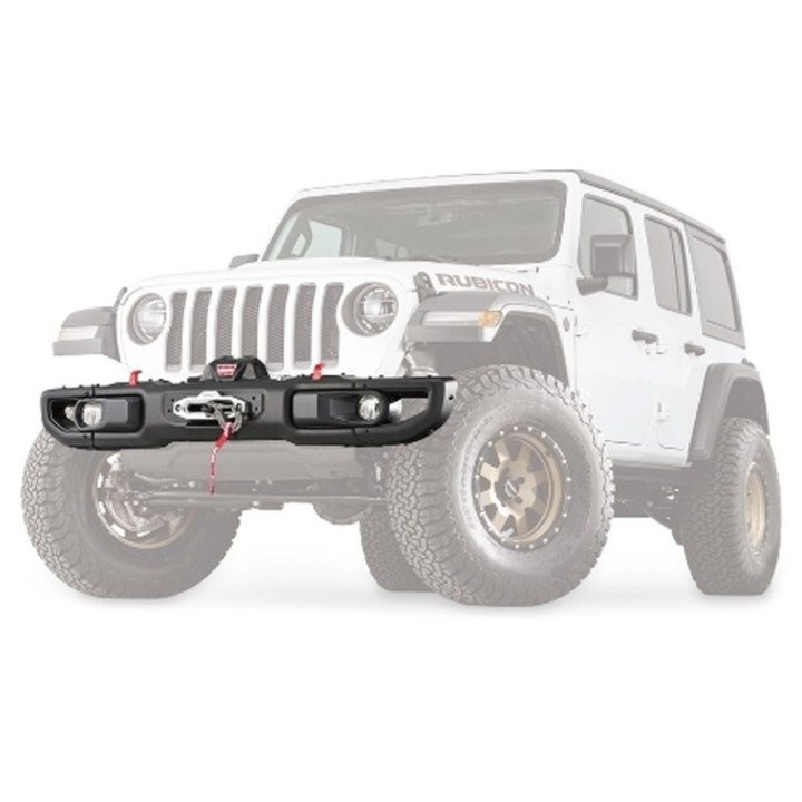 Winch Mounting Plate, Warn, Jeep Gladiator / Wrangler 2018 - Present - EDK.ro