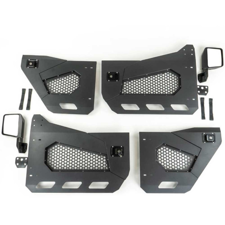 Steel Doors, OFD, Jeep Gladiator 2020 - Present, Jeep Wrangler 2018 - Present - EDK.ro