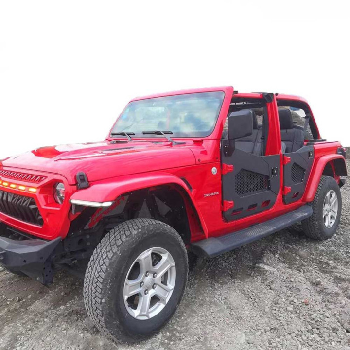 Uși din Oțel, OFD, Jeep Gladiator 2020 - Prezent, Jeep Wrangler 2018 - Prezent - EDK.ro