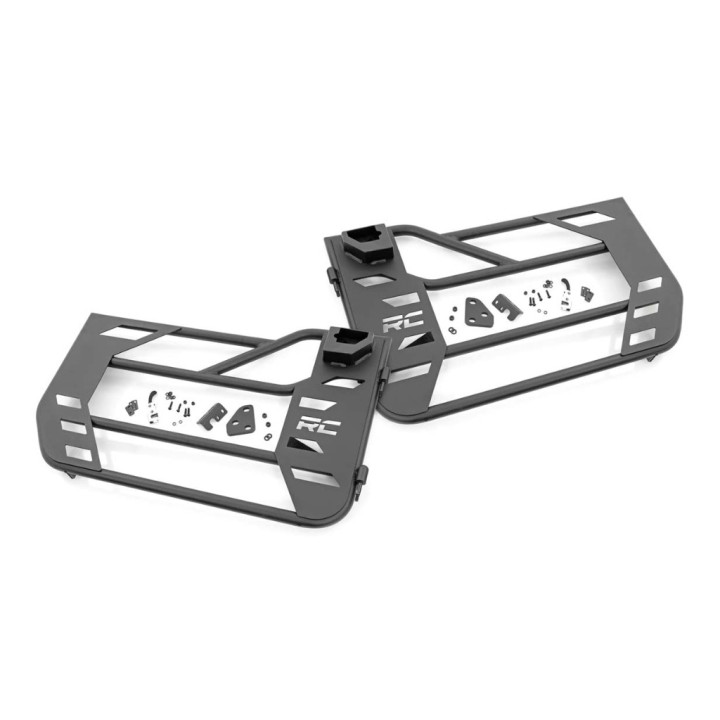 Front Tubular Doors, Rough Country, Jeep Gladiator / Wrangler 2018 - Present - EDK.ro