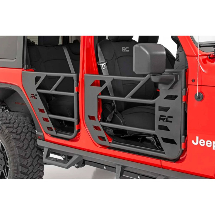 Uși Tubulare Față și Spate, Rough Country, Jeep Gladiator / Wrangler 2018 - Prezent - EDK.ro