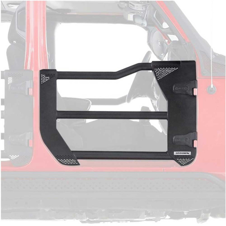 Front Tube Doors, Go Rhino Trailline, Jeep Gladiator / Wrangler 2018 - Present - EDK.ro