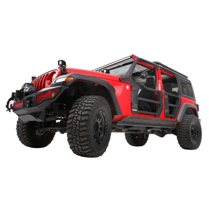 Uși Tubulare Frontale, Go Rhino Trailline, Jeep Gladiator / Wrangler 2018 - Prezent - EDK.ro
