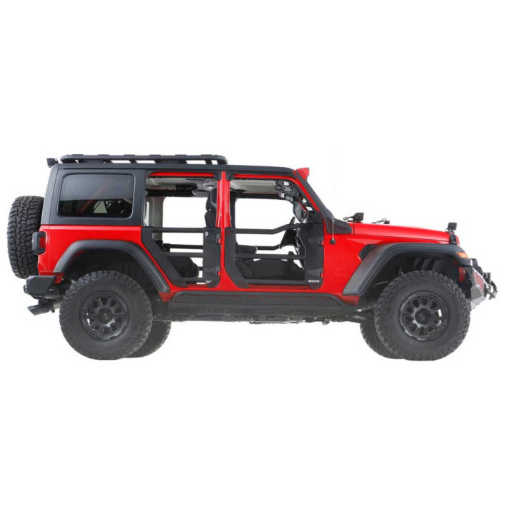 Uși Tubulare Spate, Go Rhino Trailline, Jeep Gladiator / Wrangler 2018 - Prezent - EDK.ro