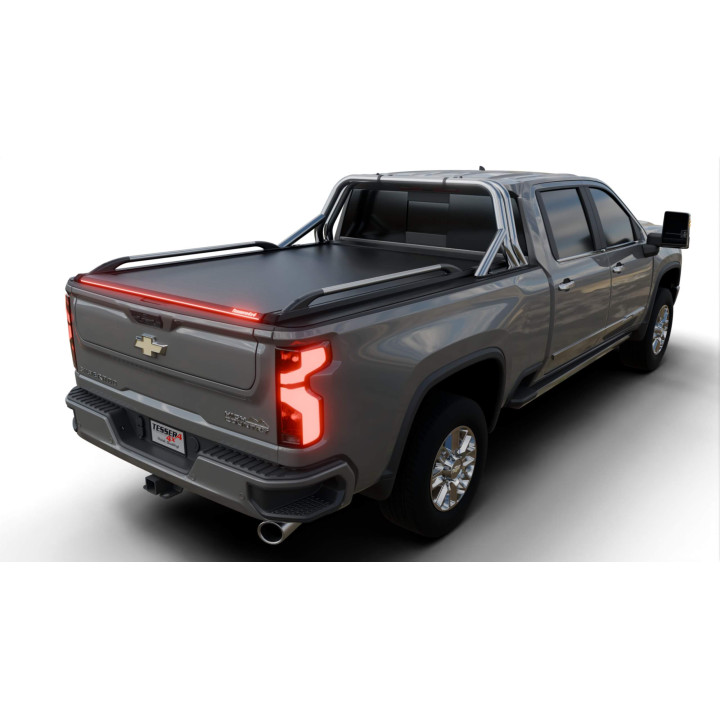 Electronically Assisted Roll Top Tonneau Bed Cover, Tessera 4x4 Roll+, Chevrolet Silverado 2500 Bed Length 6.9 Feet 2020 - Prese