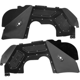 Front Inner Fender Liners, Smittybilt, Jeep Gladiator 2020 - Present, Jeep Wrangler 2018 - Present - EDK.ro