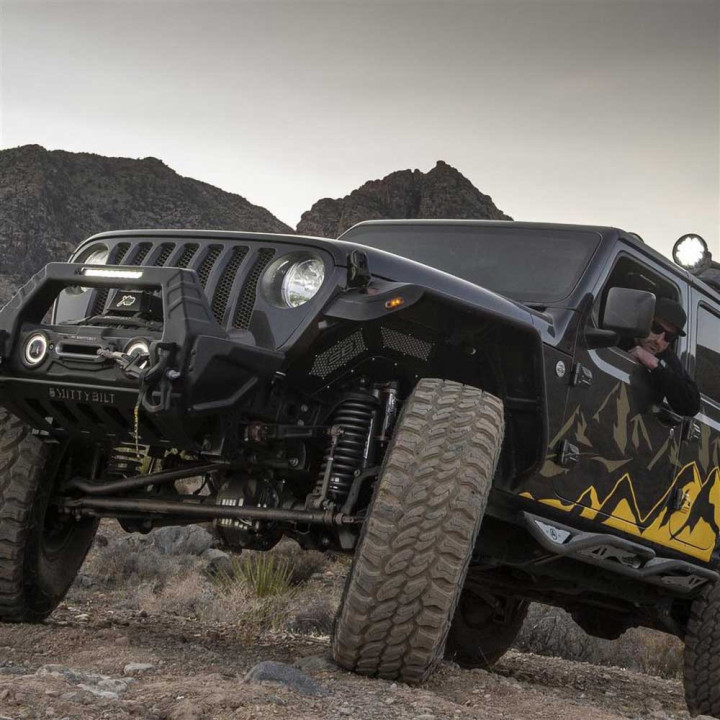 Căptușeli Interioare ale Aripilor Față, Smittybilt, Jeep Gladiator 2020 - Prezent, Jeep Wrangler 2018 - Prezent - EDK.ro