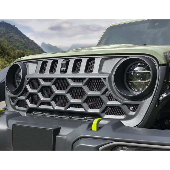 Grilă, Air Design Pro Performance Hexagon, Jeep Gladiator 2020 - Prezent, Jeep Wrangler 2018 - Prezent - EDK.ro