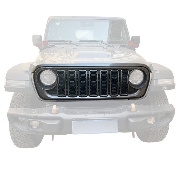 Grilă cu Lumini LED, OFD, Jeep Gladiator 2020 - Prezent, Jeep Wrangler 2018 - Prezent - EDK.ro