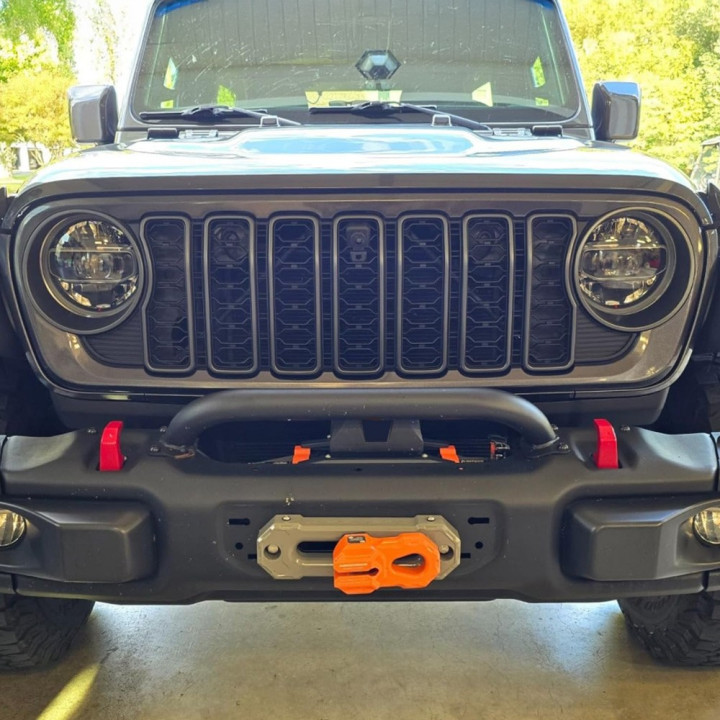 Grilă cu Orificiu pentru Cameră, OFD, Jeep Gladiator 2020 - Prezent, Jeep Wrangler 2018 - Prezent - EDK.ro