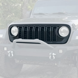 Grille, OFD, Jeep Gladiator 2020 - Present, Jeep Wrangler 2018 - Present - EDK.ro