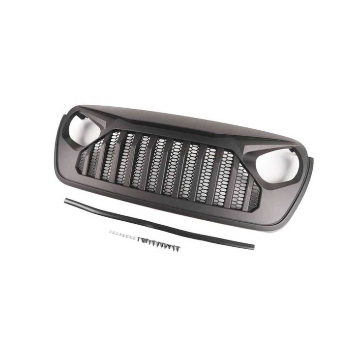 Grilă, OFD Angry Eyes, Jeep Gladiator 2020 - Prezent, Jeep Wrangler 2018 - Prezent - EDK.ro