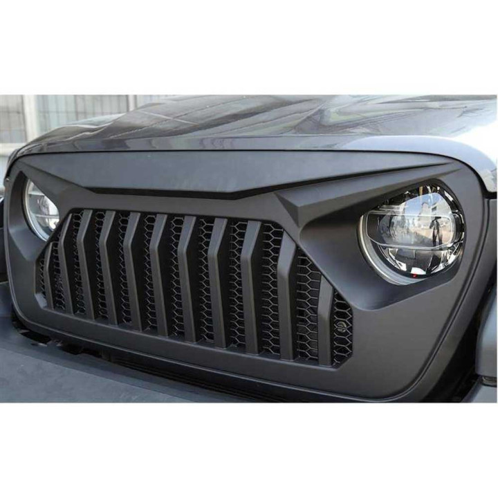 Grilă, OFD Angry Eyes, Jeep Gladiator 2020 - Prezent, Jeep Wrangler 2018 - Prezent - EDK.ro