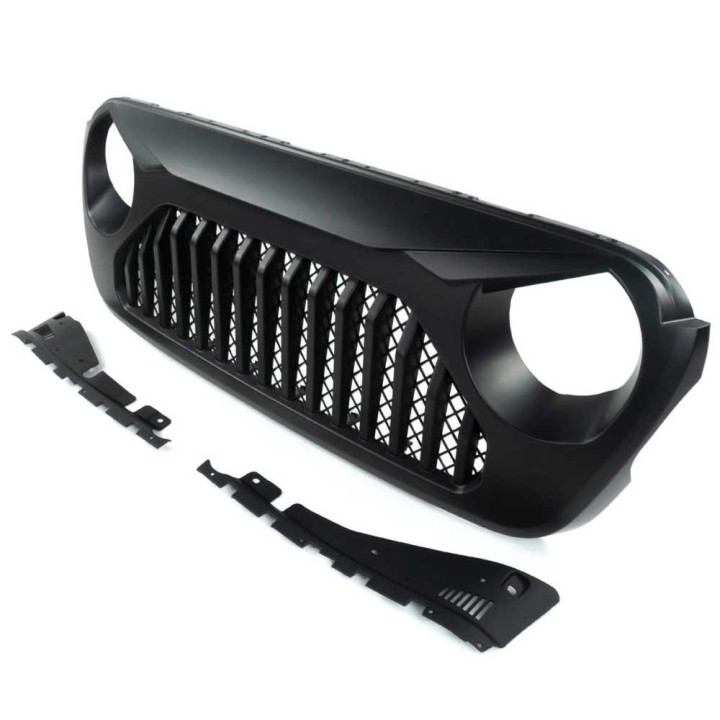 Grilă, OFD Angry Eyes, Jeep Gladiator 2020 - Prezent, Jeep Wrangler 2018 - Prezent - EDK.ro