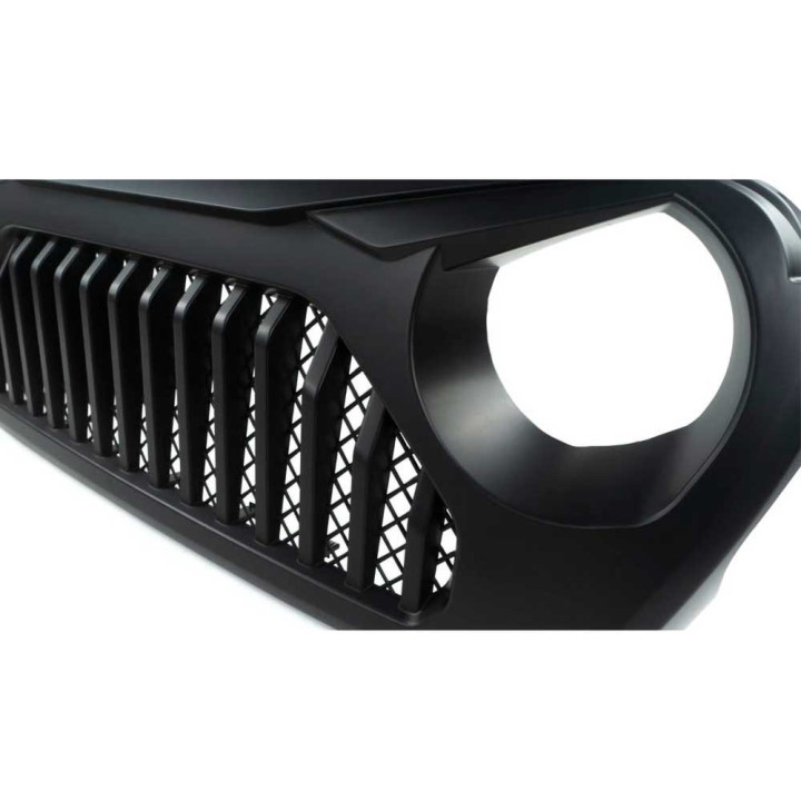 Grilă, OFD Angry Eyes, Jeep Gladiator 2020 - Prezent, Jeep Wrangler 2018 - Prezent - EDK.ro