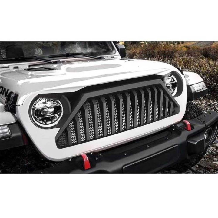 Grilă, OFD Angry Eyes, Jeep Gladiator 2020 - Prezent, Jeep Wrangler 2018 - Prezent - EDK.ro