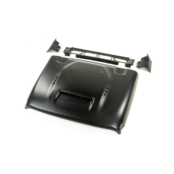 Steel Hood, OFD Stealth, Jeep Gladiator 2020 - Present, Jeep Wrangler 2018 - Present - EDK.ro