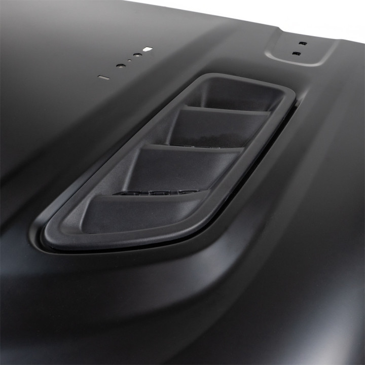 Steel Hood Front, OFD Hurricane, Jeep Gladiator 2020 - Present, Jeep Wrangler 2018 - Present - EDK.ro