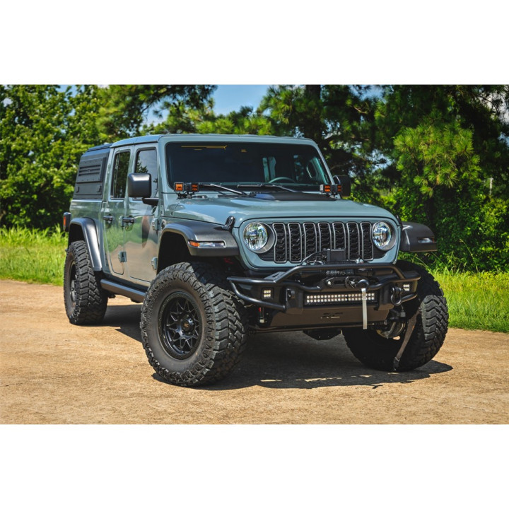 Hood Scoop, Rough Country, Jeep Gladiator 2020 - Present, Jeep Wrangler 2018 - Present - EDK.ro