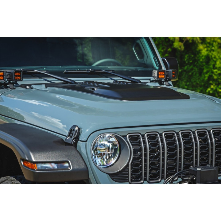 Hood Scoop, Rough Country, Jeep Gladiator / Wrangler 2018 - Present - EDK.ro
