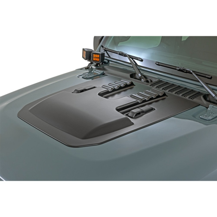 Scoică Capotă, Rough Country, Jeep Gladiator 2020 - Prezent, Jeep Wrangler 2018 - Prezent - EDK.ro