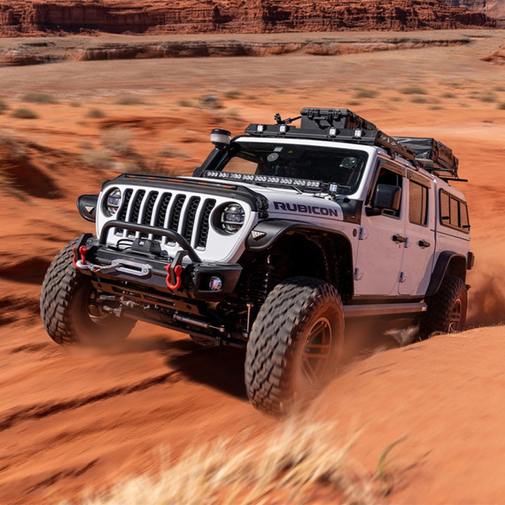 Protecție pentru Glugă, Husky Liners Aeroskin Lightshield Pro, Jeep Gladiator 2020 - Prezent, Jeep Wrangler 2018 - Prezent - EDK