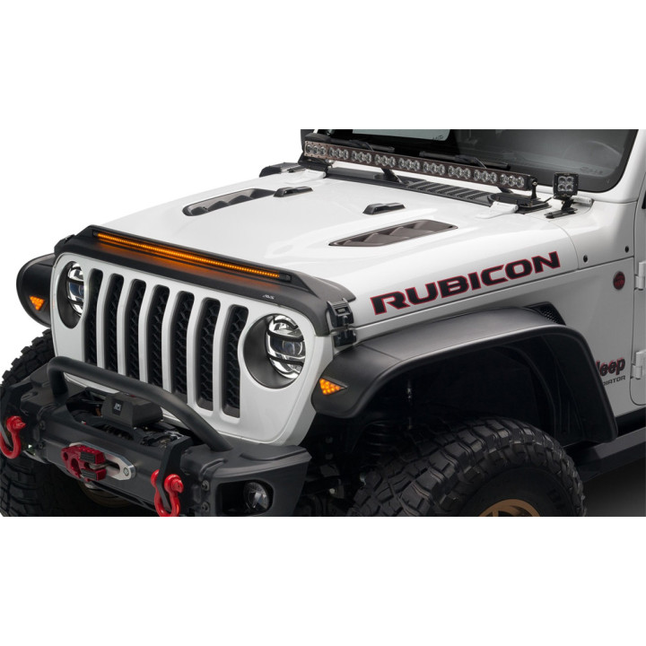 Protecție pentru Glugă, Husky Liners Aeroskin Lightshield Pro, Jeep Gladiator 2020 - Prezent, Jeep Wrangler 2018 - Prezent - EDK