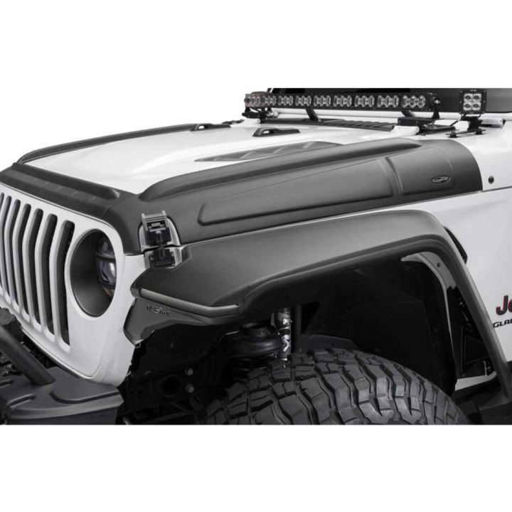 Protecție Capotă, Bushwacker Trail Armor, Jeep Gladiator 2020 - Prezent, Jeep Wrangler 2018 - Prezent - EDK.ro