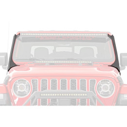 Kit de Integrare Proiectoare LED Omologate Pentru Parbriz, Rough Country Upper windshield LED straight light bar 50" mounts, Jee