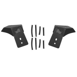 Kit de Integrare Proiectoare LED Omologate, Go Rhino Hood latch pod mount kit for a single cube LED 3x3", Jeep Gladiator / Wrang