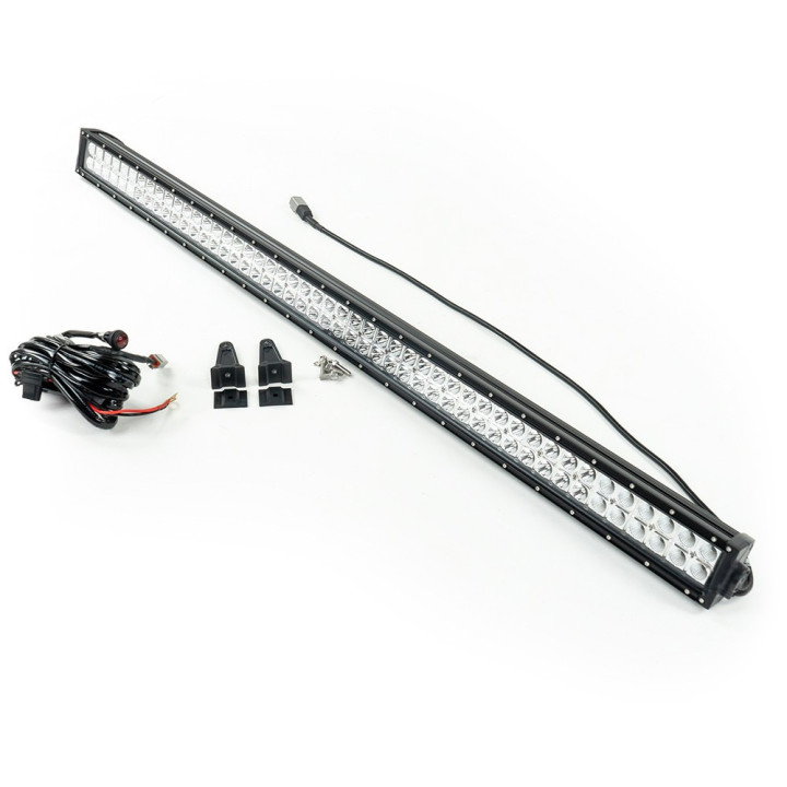 Kit de Integrare Proiectoare LED Omologate Pentru Capotă, Go Rhino LED light bar 50", Jeep Gladiator / Wrangler 2018 - Prezent -