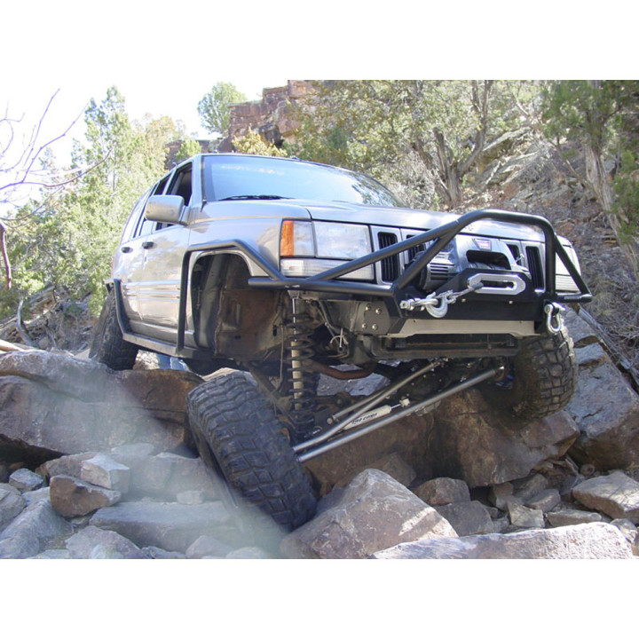 Front Long Arm Upgrade Kit with Crossmember, Clayton Off Road Lift 4-8 Inch, Jeep Grand Cherokee 1993 - 1998 - EDK.ro