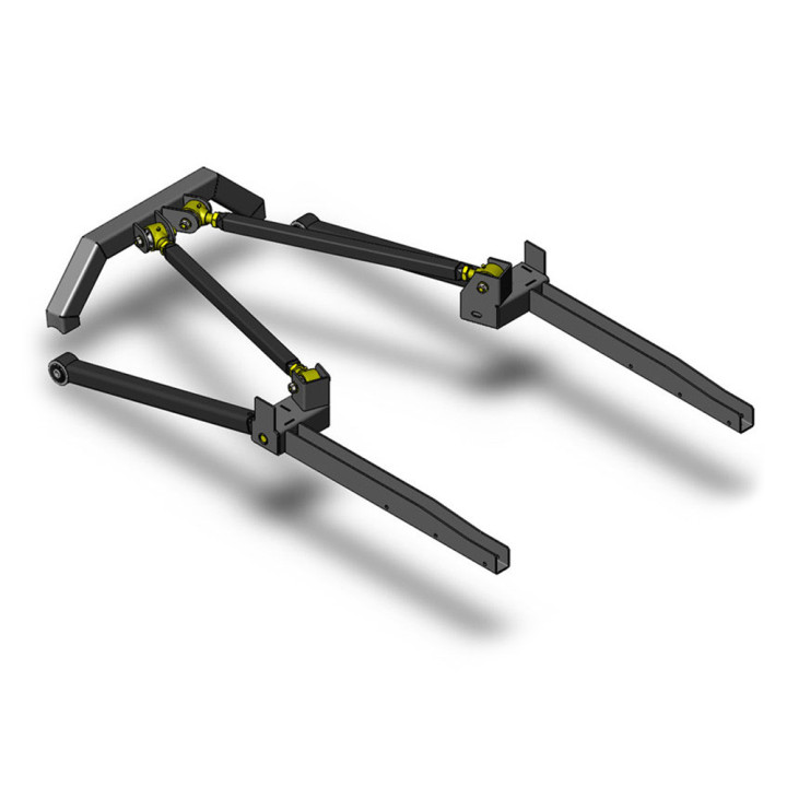 Rear Long Arm Upgrade Kit, Clayton Off Road Lift 4-8 Inch, Jeep Grand Cherokee 1993 - 1998 - EDK.ro